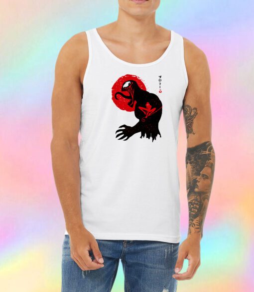 Rising Spider Black Unisex Tank Top