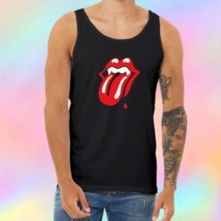 Rolling Stones Vampire Logo Unisex Tank Top