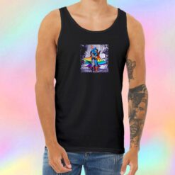 Romantic Kissing Batman and Superman Unisex Tank Top