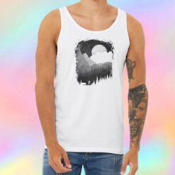 Running In The Mountains II Unisex Tank Top