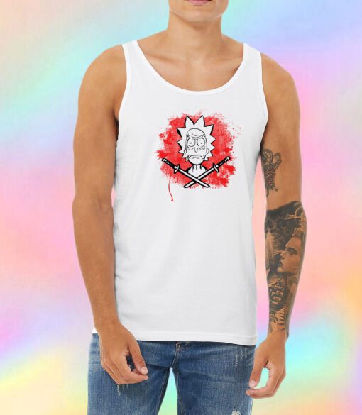 Samurai Rick Unisex Tank Top