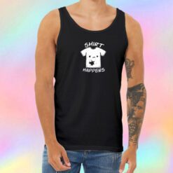 Shirt happens Unisex Tank Top