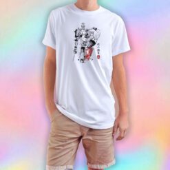 Silver Chariot sumi e T Shirt