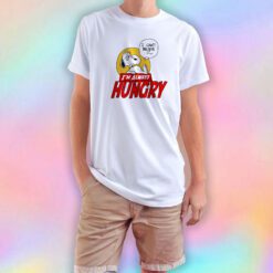 Snoopy Fell So Hungry T Shirt