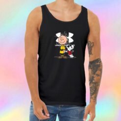 Snoopy Peanuts Under Armour Logo Unisex Tank Top