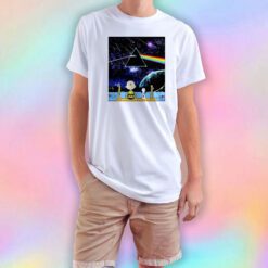 Snoopy and Charlie Brown Pink Floyd T Shirt