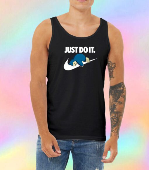 Snorlax Pokemon Just Do It Unisex Hoodie Unisex Tank Top