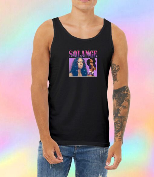 Solange Rapper Vintage Unisex Tank Top