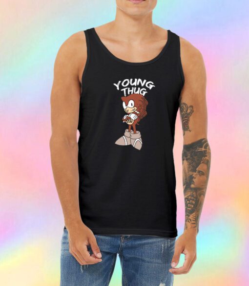 Sonic Young Thug Recorded Unisex Tank Top