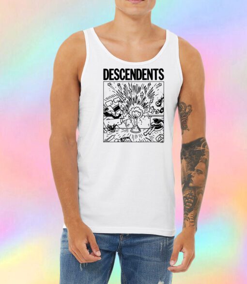 Spazzhazard Explosion Descendents Unisex Tank Top