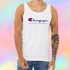 Special Champagne Breakfast Of Champions Unisex Tank Top