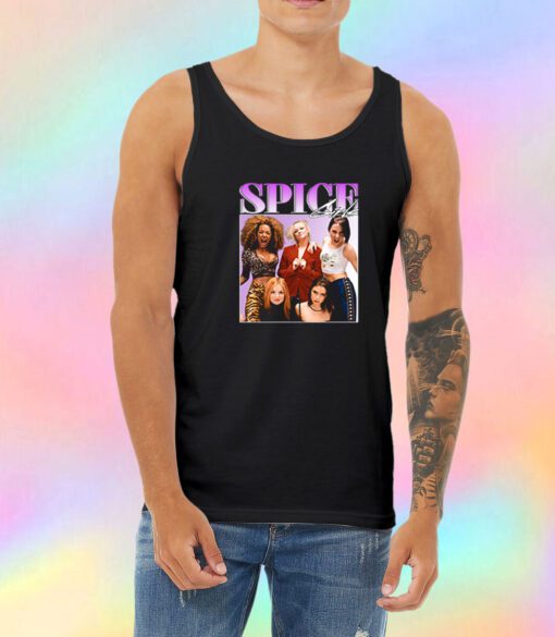 Spice Girls Vintage Retro Unisex Tank Top