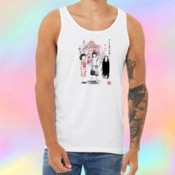 Spirited Sumi e Unisex Tank Top