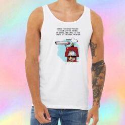 Star Trek Snoopy And Woodstock Unisex Tank Top