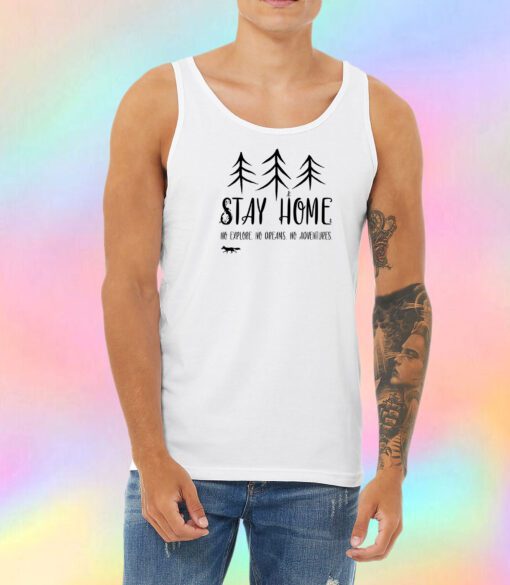 Stay Home I Unisex Tank Top