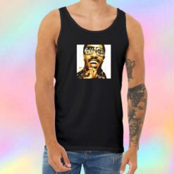 Stevie Wonder Out Of Sight With Spectacles Unisex Tank Top