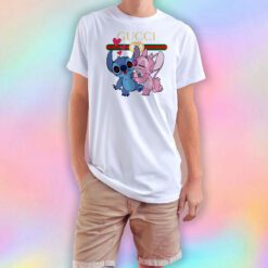 Stitch Angel Kiss Gucci T Shirt