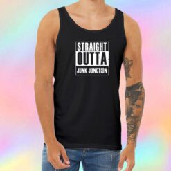 Straight outta Junk Junction Unisex Tank Top