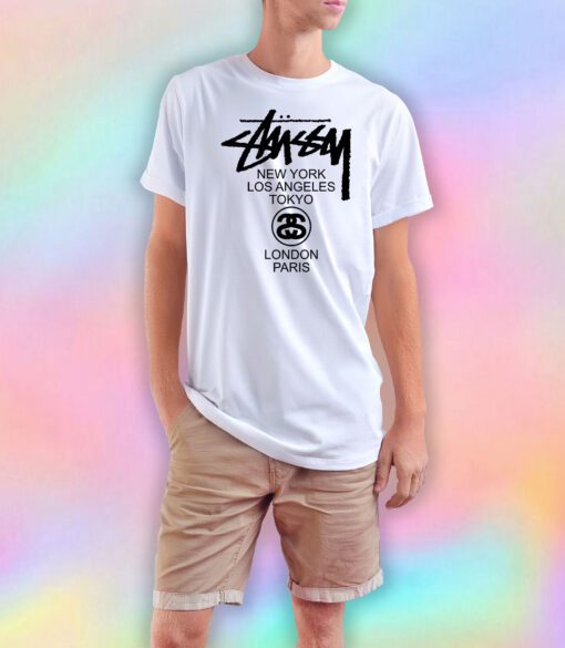 Stussy World Tour T Shirt