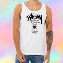 Stussy World Tour Unisex Tank Top