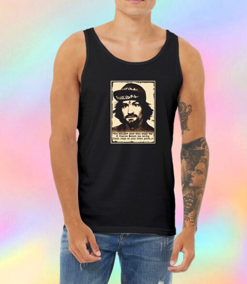 Suicidal Tendencies Charles Manson Unisex Tank Top