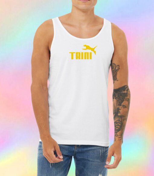 Super Hero Yellow Unisex Tank Top