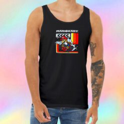 Super Mario Kart Checkered Unisex Tank Top