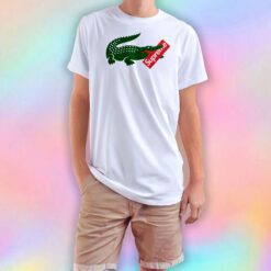 Supreme X Lacoste Collab T Shirt