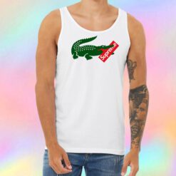 Supreme X Lacoste Collab Unisex Tank Top