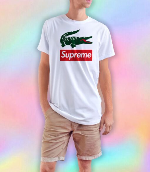 Supreme x Lacoste Parody T Shirt