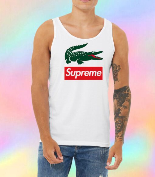 Supreme x Lacoste Parody Unisex Tank Top