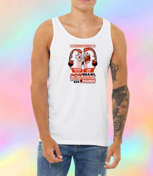 Sushi Brawl Unisex Tank Top