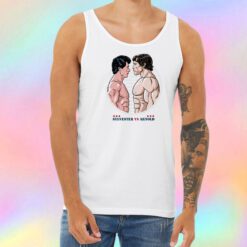 Sylvester vs Arnold Unisex Tank Top