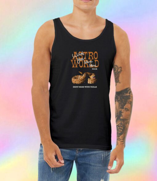 Texas Travis Scott Tour Astroworld Unisex Tank Top