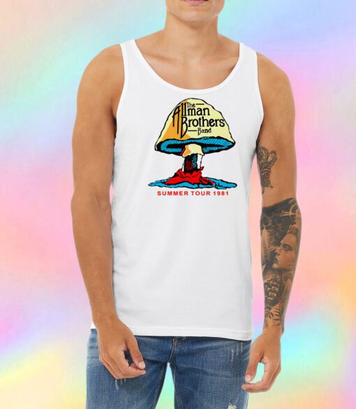 The Allman Brothers Summer Tour 81 Unisex Tank Top