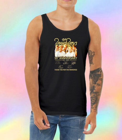 The Beach Boys 59th Anniversary Unisex Tank Top