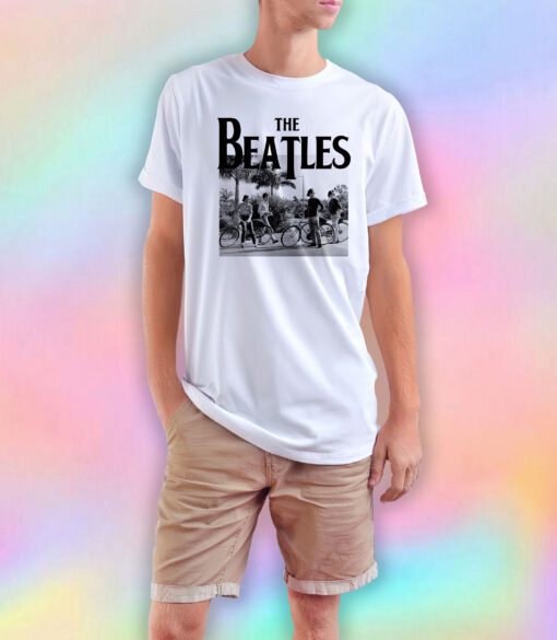 The Beatles Bicycle T Shirt