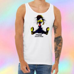 The Cat Operation Desert Storm Cartoon Unisex Tank Top