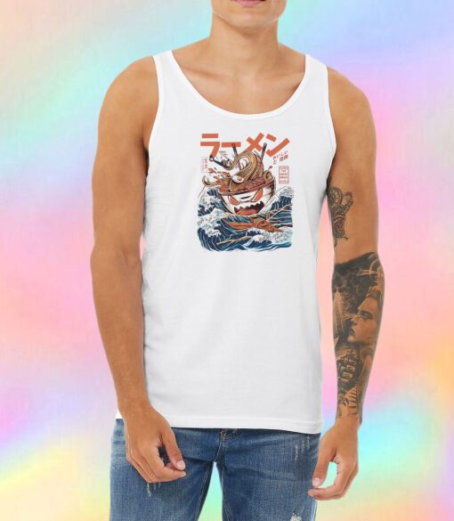 The Great Ramen off Kanagawa Unisex Tank Top