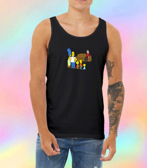 The Simpsons Family Sheldon Cooper Unisex Tank Top