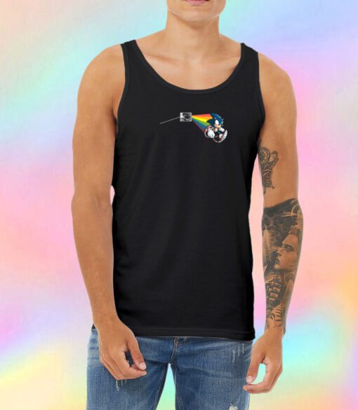 The dark side of the Sonic Unisex Tank Top