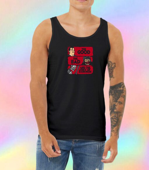 The good the bad and the army of darkness Unisex Tank Top