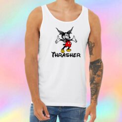 Thrasher Goat Mickey Mouse Unisex Tank Top