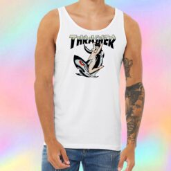 Thrasher Shark Tattoo Unisex Tank Top