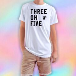 Three Oh Five Miami Heat T Shirt