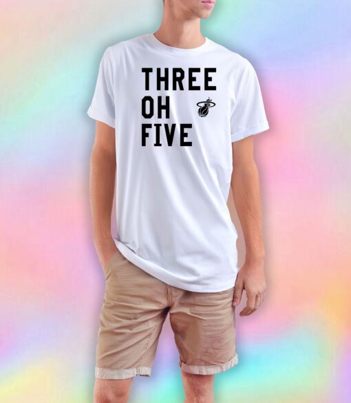 Three Oh Five Miami Heat T Shirt