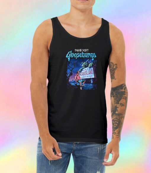 Travis Scott American Rapper Goosebumps Unisex Tank Top