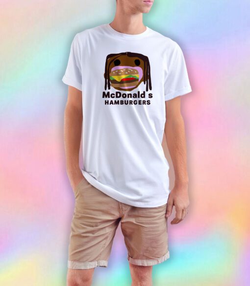 Travis Scott McDonalds Parody Hamburgers T Shirt