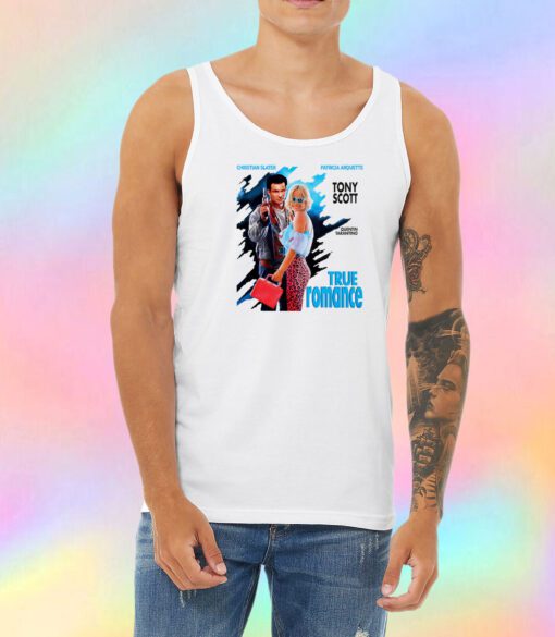 True Romance 90s Action Movie Unisex Tank Top