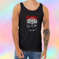 Tupac Birds Vintage Retro Unisex Tank Top